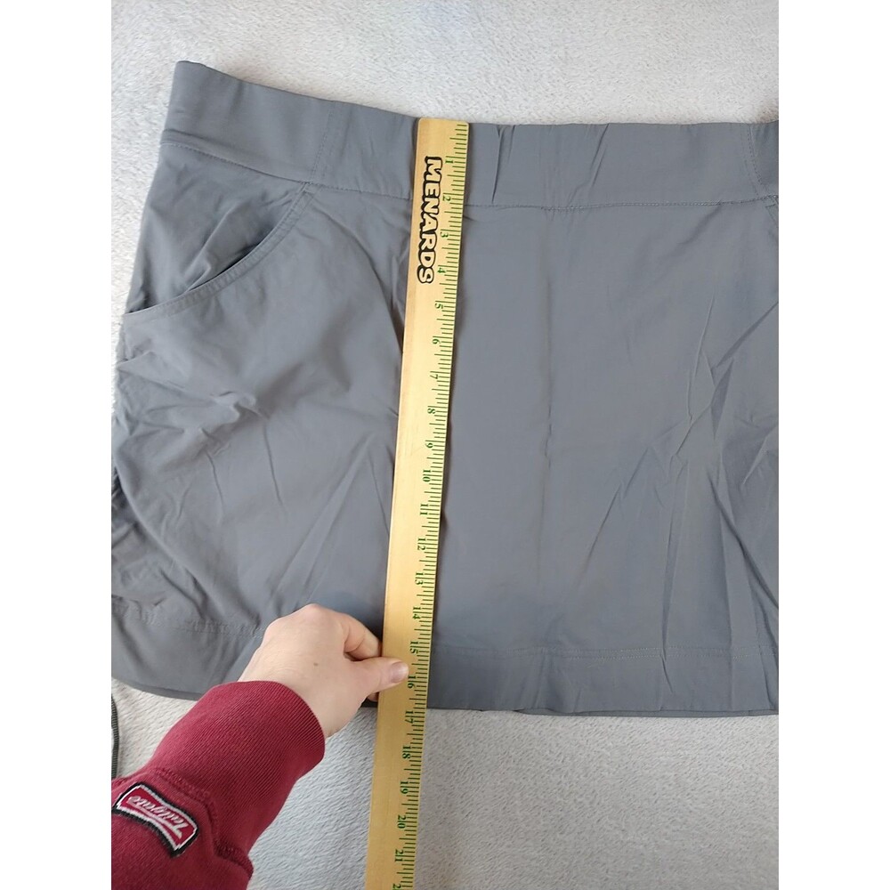 Columbia Anytime Skort Women's XXL 2XL Gray Casual Nylon Side Cinch Active - Picture 5 of 14